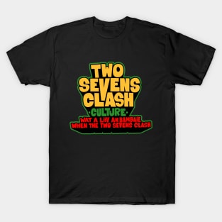 Culture - "Two Sevens Clash" Album - T-Shirt T-Shirt